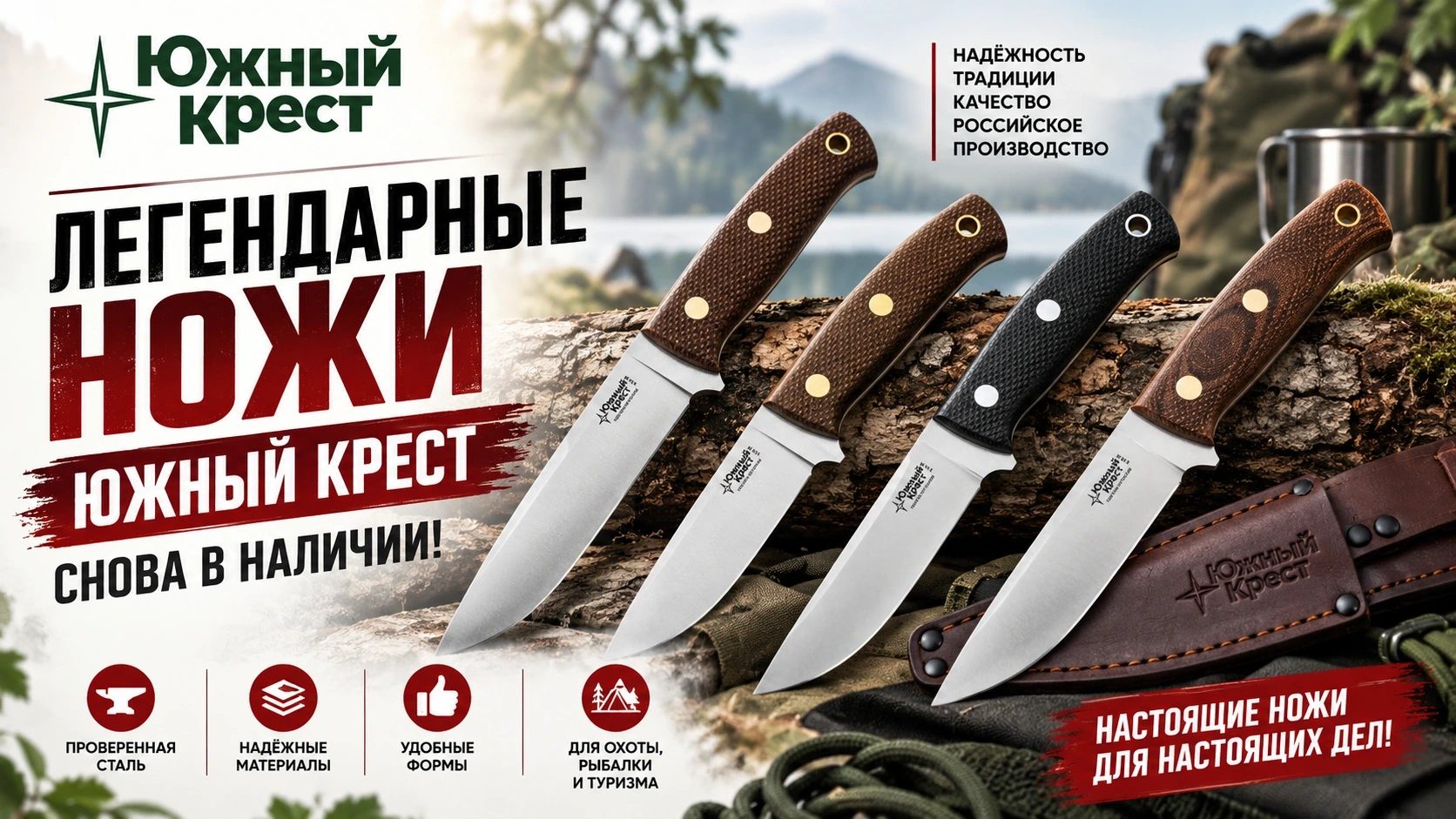 Ножи Южный Крест снова в наличии