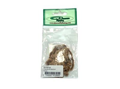 Синтетический ворсистый материал для вязания мушек CHENILLE # Medium Brown (FB-350122)