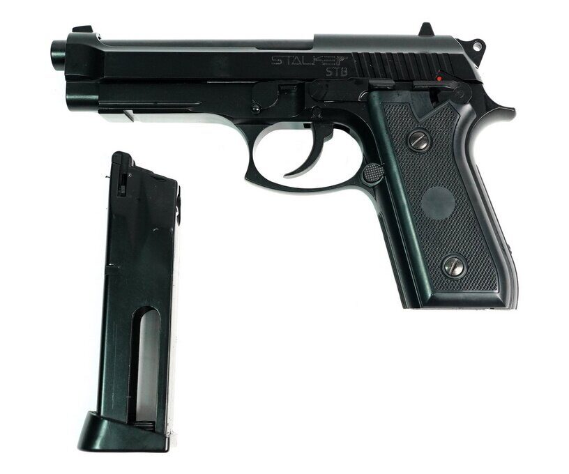 Пневматический пистолет Stalker STB (Taurus  Beretta 92) Blowback 5