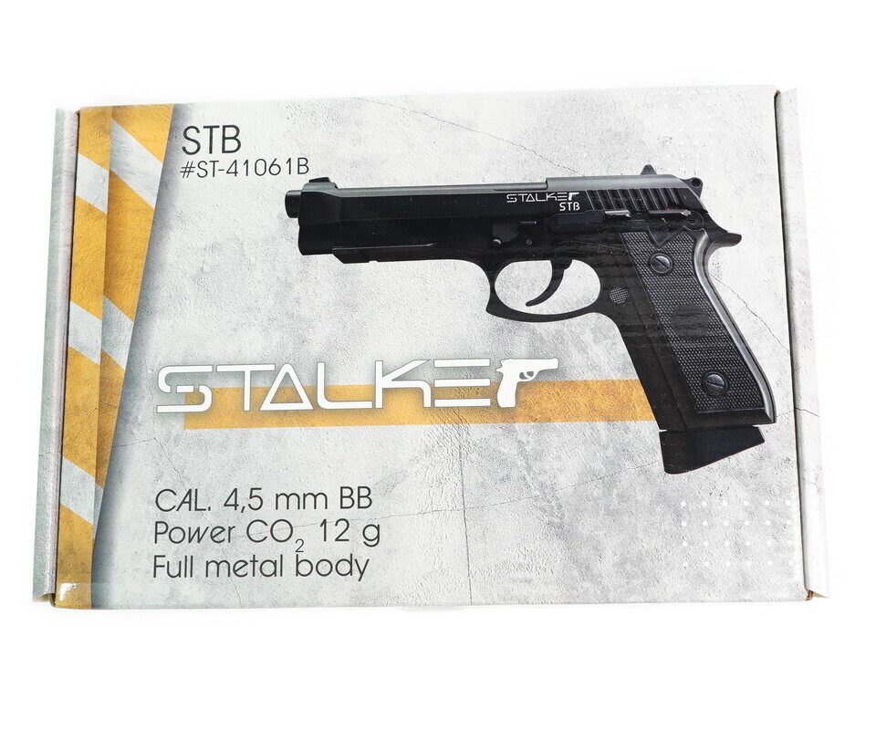 Пневматический пистолет Stalker STB (Taurus  Beretta 92) Blowback 6