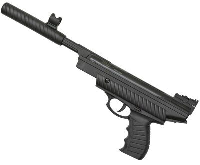 Пневматический пистолет Hatsan MOD 25 (черный, пластик) KIT комплект