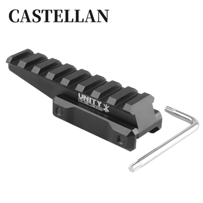 Планка повышающая CASTELLAN Unity-BK Черный (Weaver-Weaver, 85 мм) UN UNITY 556