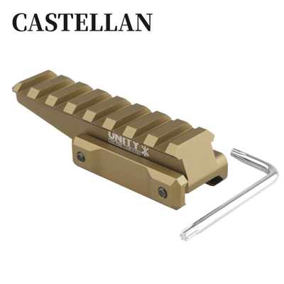 Планка повышающая CASTELLAN Unity-ТАН ХАКИ (Weaver-Weaver, 85 мм) UN UNITY 558