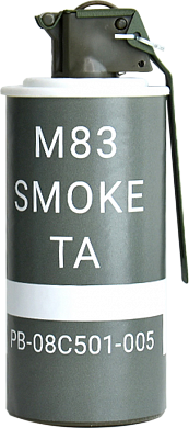 Дымовая шашка граната М83 90 SMOKE TA СтрайкАрт (с активной скобой) 5