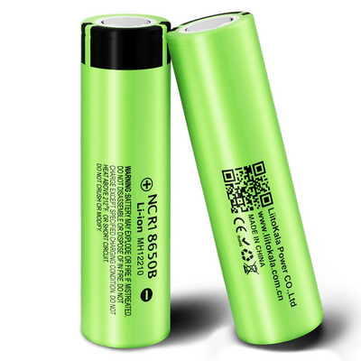 Аккумулятор LiitoKala 18650 34B-JT 3400mAh (с плоским контактом, Литий-ионный)